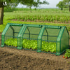 VOUNOT Mini Greenhouse with 3 Zipper Windows, Reinforced PE Cover for Plants, Green