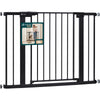 VOUNOT Safety Gate for Stairs 103-110cm, Pressure Fit Baby Gate, Black