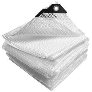 Protection tarpaulin in resistant and waterproof Polyethylene 180g/m² white 3x5m - VOUNOTUK