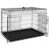 VOUNOT Dog Crate Portable Foldable Secure Pet Puppy Cage 48 Inches, XXL