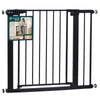 VOUNOT Safety Gate for Stairs 89-96cm, Pressure Fit Baby Gate, Black