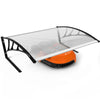VOUNOT Robotic Lawnmower Garage 104x80x50 cm, Outdoor Shelter, Transparent