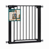VOUNOT Safety Gate for Stairs 75-82cm, Pressure Fit Baby Gate, Black