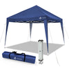 VOUNOT 3x3m Pop Up Gazebo with 4 Leg Weight Bags, Folding Party Tent for Garden Outdoor, Blue