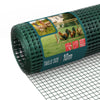 VOUNOT PVC Coated Wire Mesh 1x10m 13mm Garden Fencing Green
