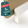 VOUNOT Door Draught Excluder Strip Draft Excluder Under Door 300x5cm, White