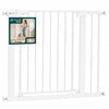 VOUNOT Safety Gate for Stairs 89-96cm, Pressure Fit Baby Gate, White