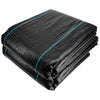 VOUNOT 2x25m Weed Control Fabric, Heavy Duty Landscape Ground Cover Membrane, Black