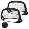 VOUNOT Set of 2 Pop up Football Goals for Kids, Foldable Mini Soccer Target Net