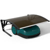 VOUNOT Robotic Lawnmower Garage 104x80x50 cm, Outdoor Shelter, Brown