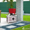 VOUNOT Cat House Wooden Kitten Home Outdoor Pet Shelter 57x45x43cm, Grey - VOUNOTUK