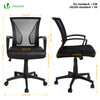 VOUNOT Ergonomic Office Desk Chair, Computer Chair Executive Swivel Chair, Black