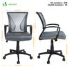VOUNOT Ergonomic Office Desk Chair, Computer Chair Executive Swivel Chair, Grey