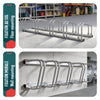 VOUNOT Bike Stand Bicycle Parking Rack for 5 Bikes