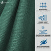 VOUNOT 1.5×20m Privacy Netting 230 g/m² HDPE Shading Net, 95% Shading Rate, Green