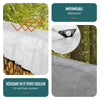 VOUNOT 1.5x6m Tarpaulin Heavy Duty 240 g/m² Waterproof Tarp White