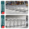 VOUNOT Bike Stand Bicycle Parking Rack for 6 Bikes