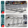 VOUNOT Bike Stand Bicycle Parking Rack for 4 Bikes