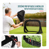 VOUNOT Set of 2 Pop up Football Goals for Kids, Foldable Mini Soccer Target Net