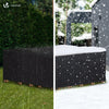 VOUNOT Garden Furniture Covers 250x250x73cm Waterproof Patio Set Cover Black