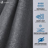 VOUNOT 1×20m Privacy Netting 230 g/m² HDPE Shading Net, 95% Shading Rate,  Anthracite