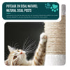 VOUNOT Cat Tree with Scratching Posts Multi - Level Cat Activity 112cm Pink