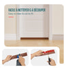 VOUNOT Door Draught Excluder Strip Draft Excluder Under Door 200x5cm, Brown