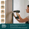 VOUNOT 6 Pack Acoustic Panels 120x60cm MDF Slat Wall Panels, Light Oak
