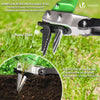 VOUNOT Weed Puller Tool Long Handle Manual Weed Puller Root Remover 1m Green