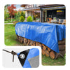 VOUNOT 1.5x6m Tarpaulin Heavy Duty 240 g/m² Waterproof Tarp Blue