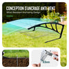 VOUNOT Robotic Lawnmower Garage 104x80x50 cm, Outdoor Shelter, Transparent