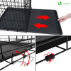 VOUNOT Dog Crate Portable Foldable Secure Pet Puppy Cage with Cover 48 Inches, XXL - VOUNOTUK