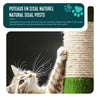 VOUNOT Cat Tree with Scratching Posts Multi - Level Cat Activity 112cm Green