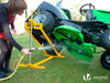 Lawn mower lifter yellow