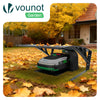 VOUNOT® Robot Lawn Mower Garage 82 x 80 x 46 cm, Aluminium, Grey
