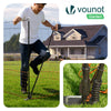 VOUNOT 12m Chicken Netting Kit, Heavy-Duty PE Poultry Fence Orange