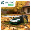 VOUNOT Robotic Lawnmower Garage 104x80x50 cm, Outdoor Shelter, Transparent