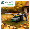 VOUNOT® Robot Lawn Mower Garage 82 x 80 x 46 cm, Aluminium, Transparent