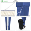 VOUNOT 3x3m Pop Up Gazebo with 4 Leg Weight Bags, Folding Party Tent for Garden Outdoor, Blue - VOUNOTUK