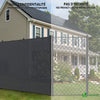 VOUNOT 1.8×20m Privacy Netting 150 g/m² HDPE Shading Net, 85% Shading Rate, Anthracite