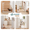 VOUNOT Safety Gate for Stairs 89-96cm, Pressure Fit Baby Gate, White