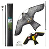 VOUNOT Bird Scarer Kite with Telescopic Pole, 2 Interchangeable Kites, Model C&G