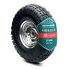 VOUNOT Pneumatic Wheelbarrow Wheel 3.50-4 260x85mm 16mm Bore
