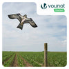 VOUNOT Bird Scarer Hawk Kite, Flying Bird Deterrent Kites, Model E