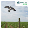 VOUNOT Bird Scarer Hawk Kite, Flying Bird Deterrent Kites, Model F