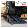 VOUNOT Levelling Ramps, 2 Pack Motorhome Levellers, 91x30.5x22cm, Black