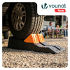 VOUNOT 2 Pack Motorhome Levellers, 5 Tonne Capacity, 56x20x13cm, Black