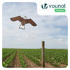 VOUNOT Bird Scarer Hawk Kite, Flying Bird Deterrent Kites, Model B