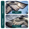 VOUNOT Bird Scarer Hawk Kite, Flying Bird Deterrent Kites, Model E
