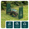 VOUNOT Live Animal Trap Cage 60x18x25cm, Humane Rat & Rabbit Catcher